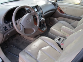 2000 LEXUS RX300 PEARL WHITE 3.0L AT 4WD Z15045